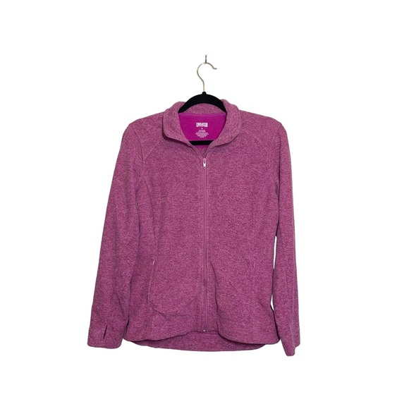 Duluth Trading Frost Lake Magenta Pink Full Zip Fleece Jacket Small Women’s - Picture 1 of 9